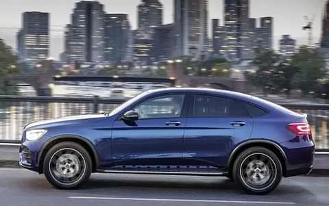 Mercedes-Benz GLC Coupe 300 4MATIC Petrol Left Side View