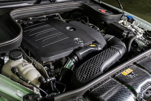 Mercedes-Benz GLE-Class Engine Shot