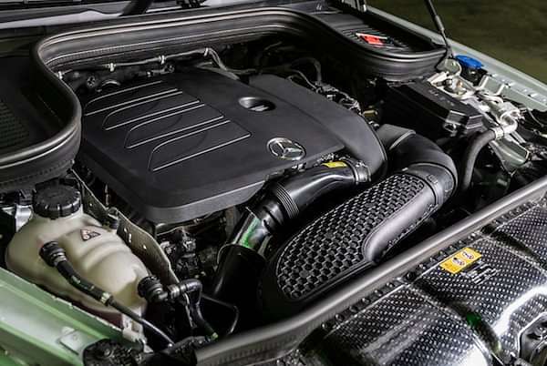 Mercedes-Benz GLE-Class Engine Shot