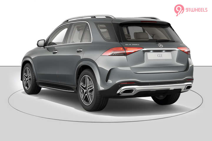 Mercedes-Benz GLE-Class Left Rear Three Quarter