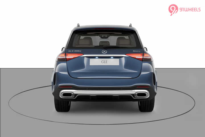 Mercedes-Benz GLE LWB Rear View Mercedes-Benz GLE LWB Rear View