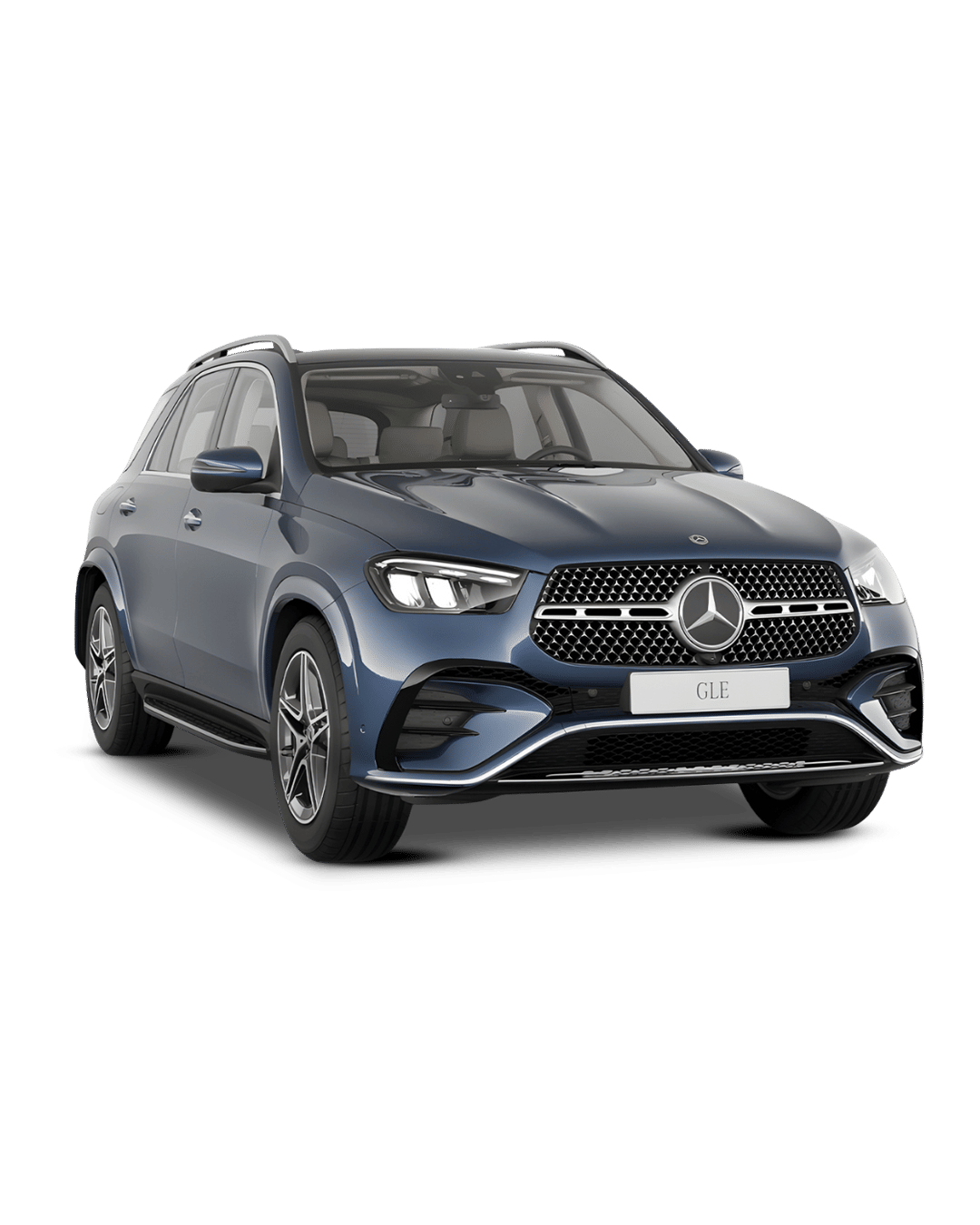 Mercedes-Benz GLE LWB Right Front Three Quarter