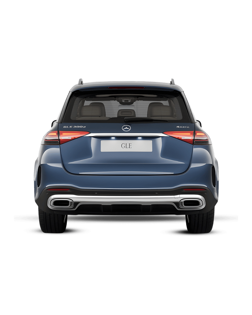 Mercedes-Benz GLE LWB Rear View