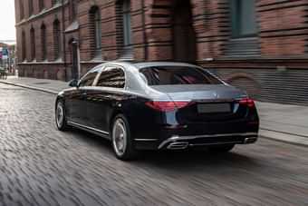 Mercedes-Benz Maybach S-Class Left Rear Three Quarter Mercedes-Benz Maybach S-Class Left Rear Three Quarter