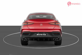 Mercedes-Benz AMG GLE 53 Coupe Rear View Mercedes-Benz AMG GLE 53 Coupe Rear View
