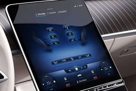 Mercedes-Benz S Class Infotainment System Image