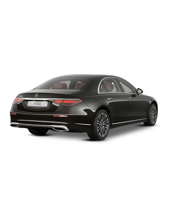 S Class 2021-2026 Right Rear Three Quarter