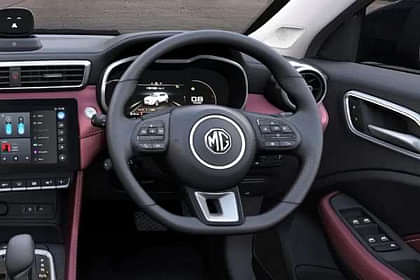 MG Astor Smart Black Strom CVT Steering Wheel