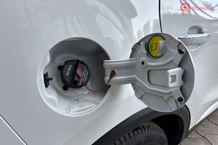 MG Astor Open Fuel Lid