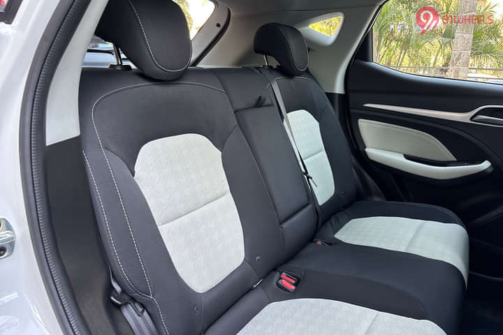 MG Astor Rear Seats