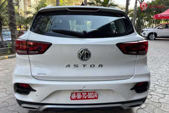 MG Astor Rear View MG Astor Rear View