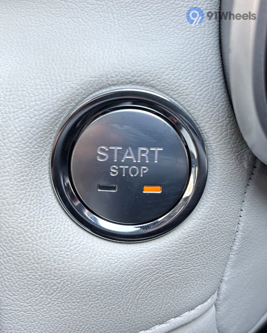 MG Astor Engine Start Button
