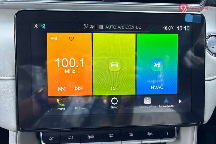 MG Astor Infotainment System