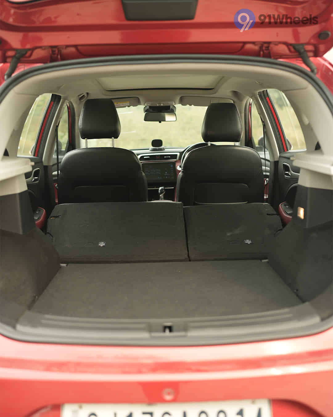 Bootspace Rear Seat Folded