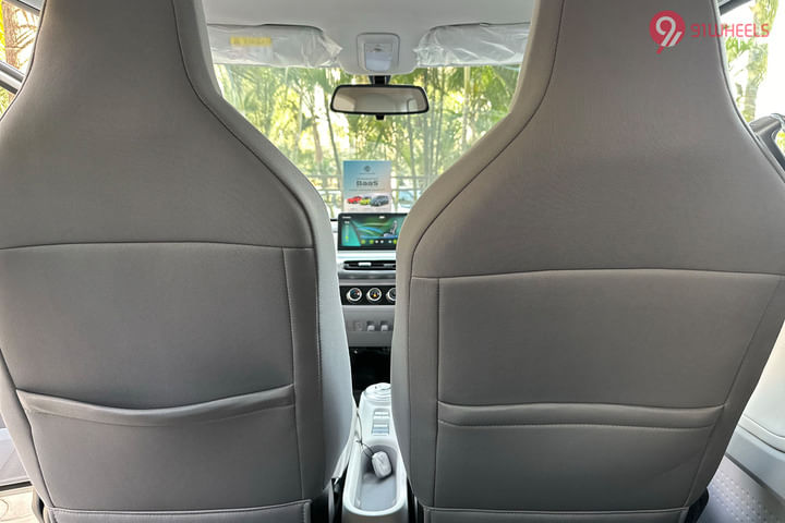 MG Comet EV Front Seat Back Pockets