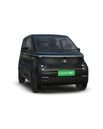 MG Comet EV Right Front Three Quarter