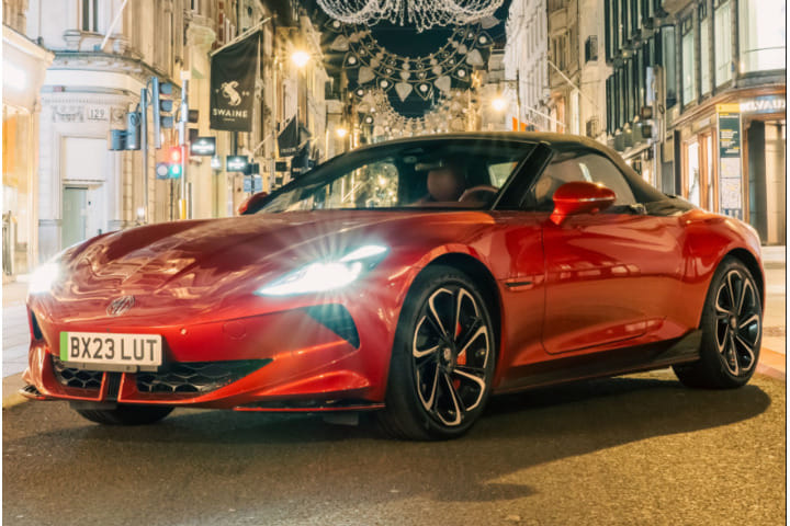 MG Cyberster EV Left Front Three Quarter MG Cyberster EV Left Front Three Quarter