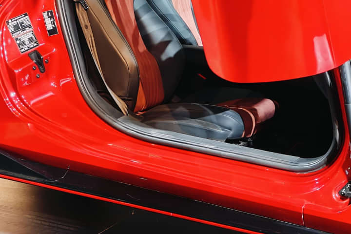 MG Cyberster EV Front Row Seats