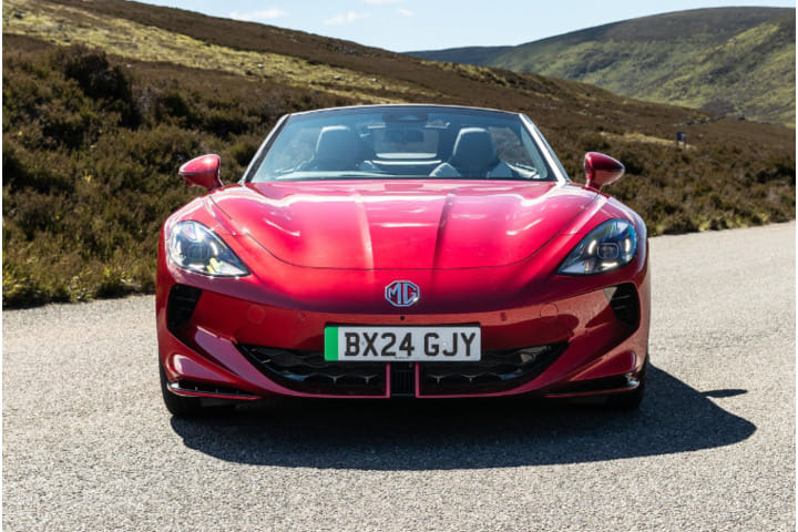 MG Cyberster EV Front View MG Cyberster EV Front View