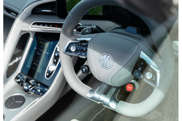 MG Cyberster EV Steering Wheel