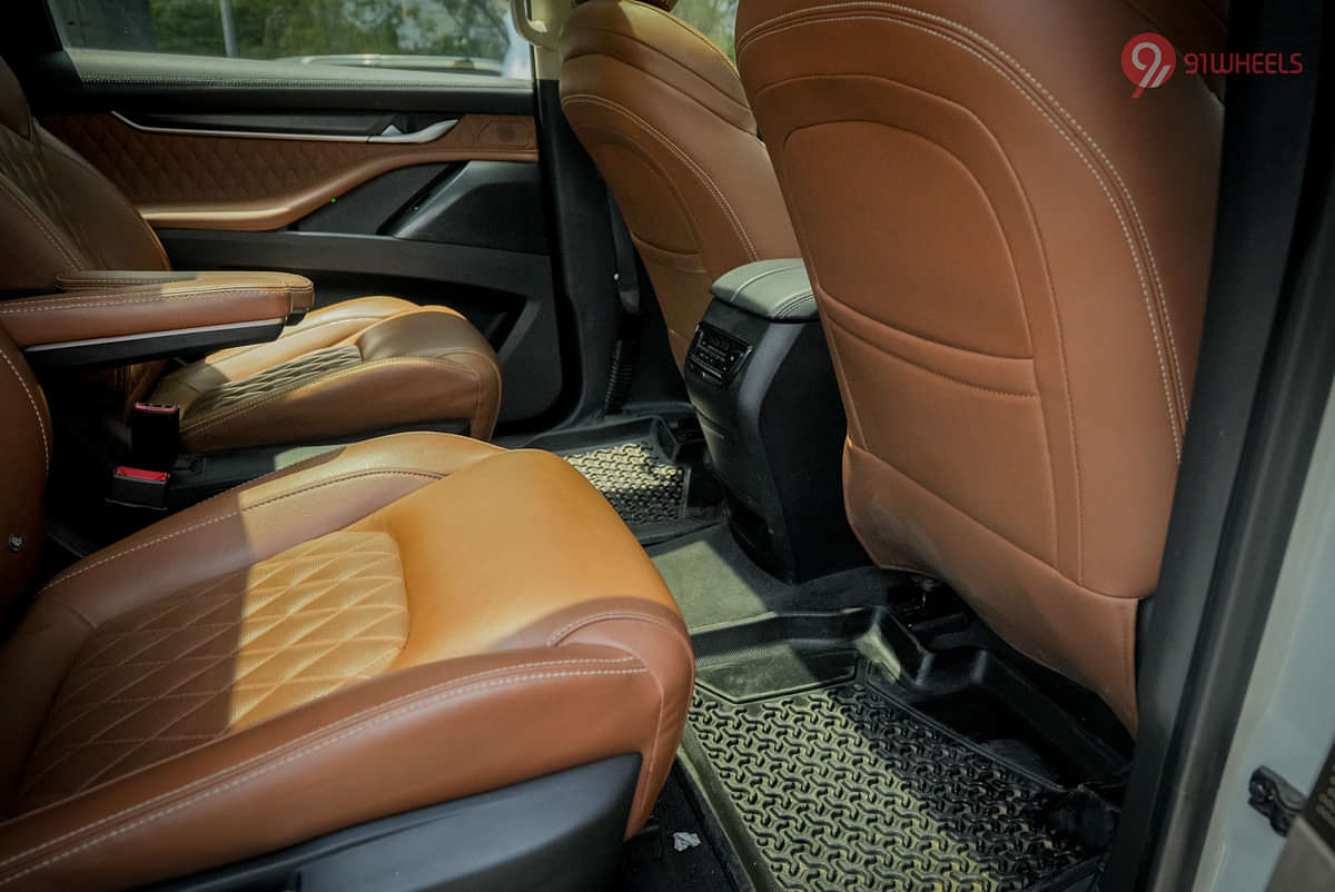 MG Gloster Rear Seats