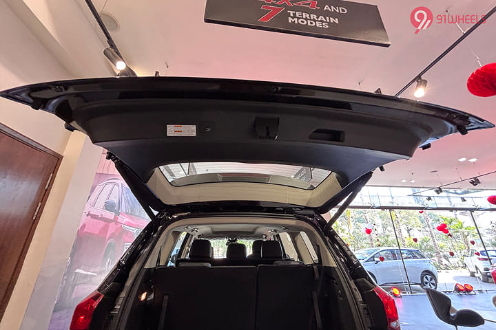 MG Gloster Open Boot/Trunk