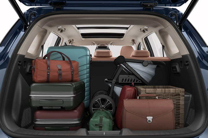 MG Hector Open Boot/Trunk