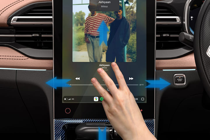 MG Hector Infotainment System