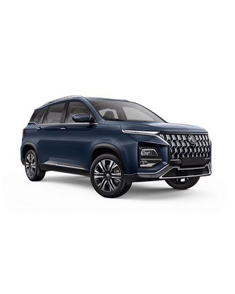 MG Hector Plus Right Front Three Quarter