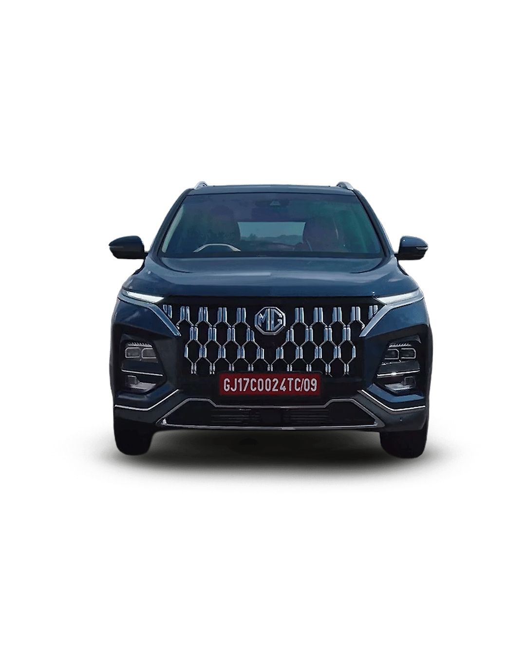 MG Hector Plus Front View