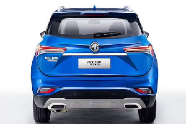 MG Hector Plus 2020-2022 Rear Profile