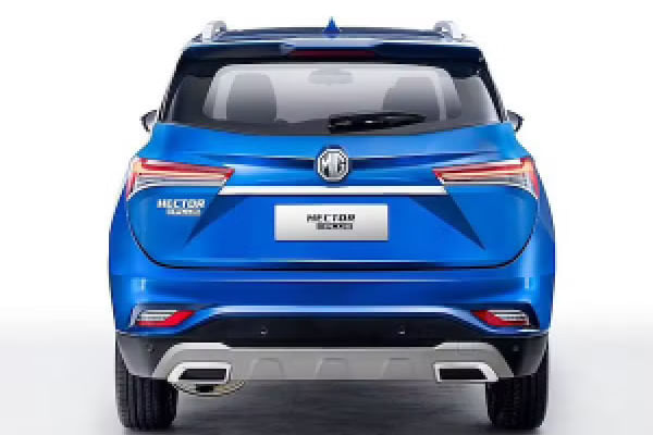 MG Hector Plus 2020-2023 Rear Profile