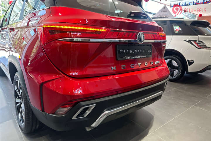 MG Hector Plus Rear Bumper