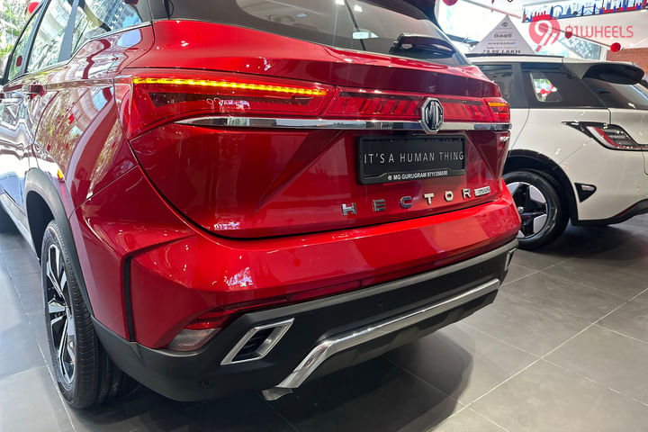 MG Hector Plus Rear Bumper