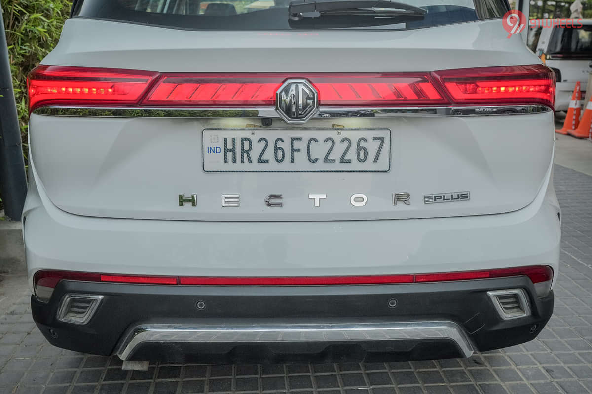 MG Hector Plus Closed Boot/Trunk