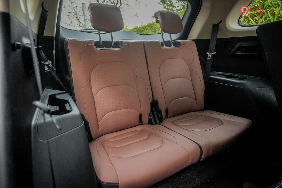 MG Hector Plus Third Row Seats