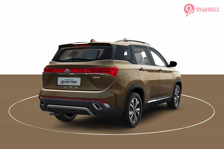 MG Hector Right Rear Three Quarter MG Hector Right Rear Three Quarter