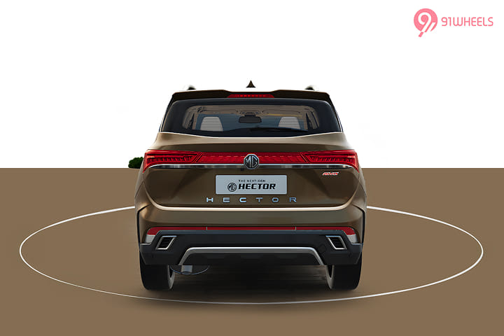 MG Hector 2023-2025 Rear View