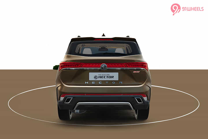 MG Hector Rear View MG Hector Rear View