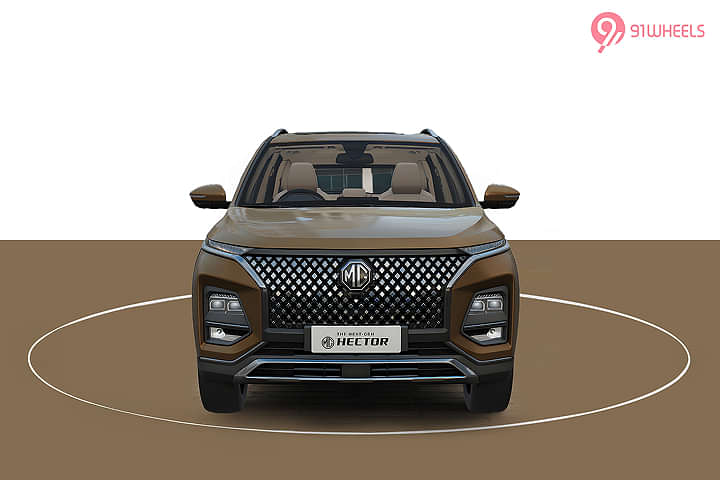 MG Hector Front View