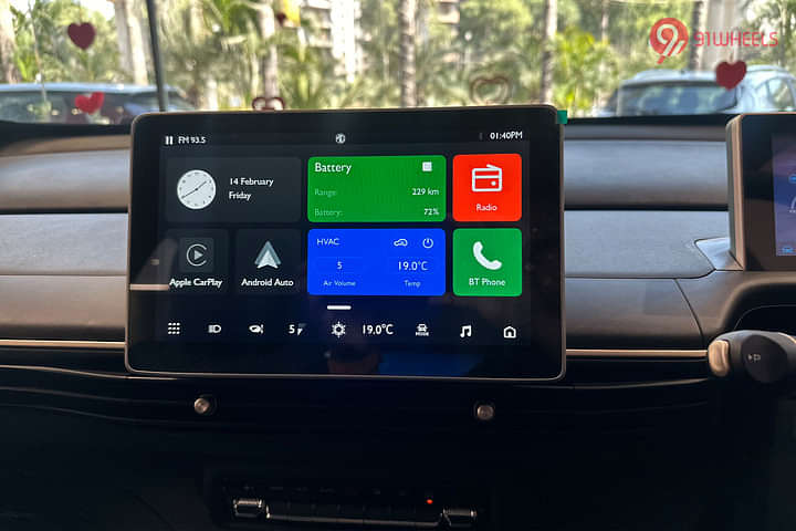 MG Windsor EV Infotainment System