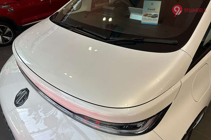 MG Windsor EV Closed Hood/Bonnet