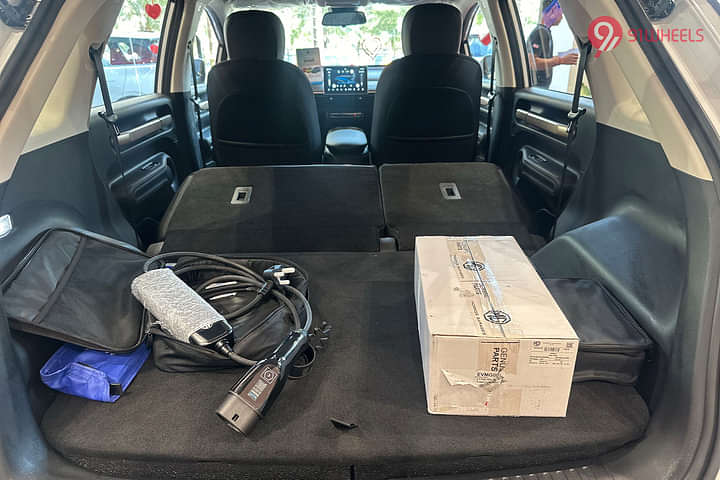 MG Windsor EV Bootspace Rear Seat Folded