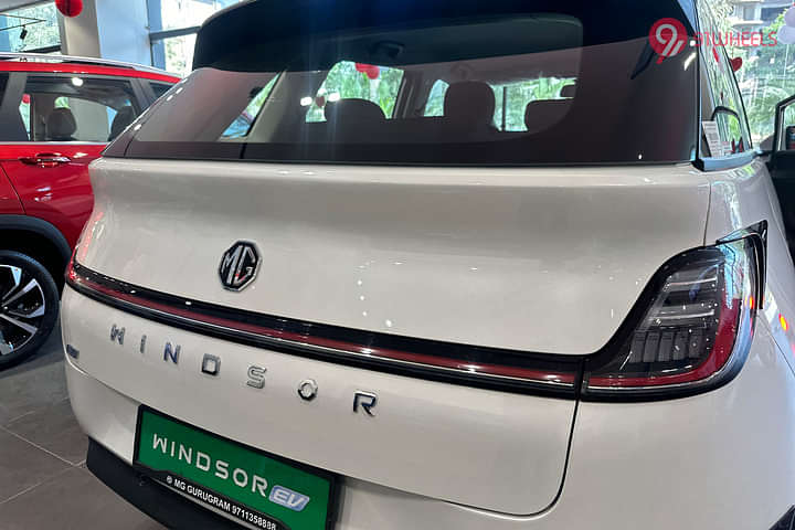 MG Windsor EV Rear Badge