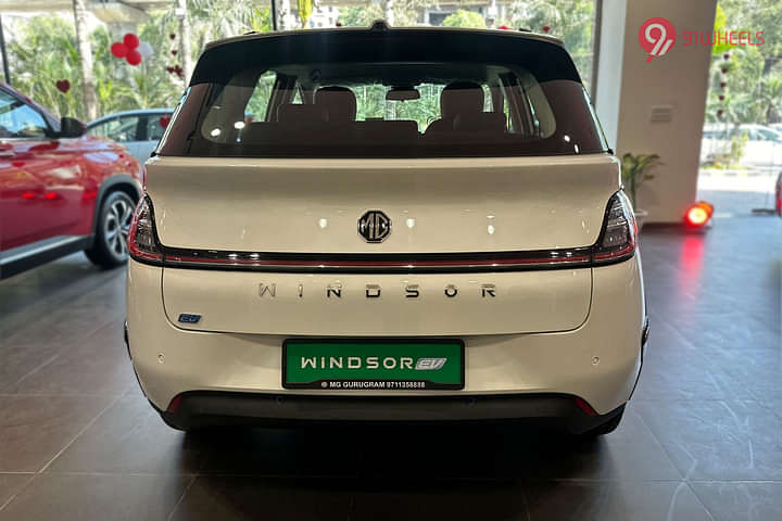 MG Windsor EV Rear View