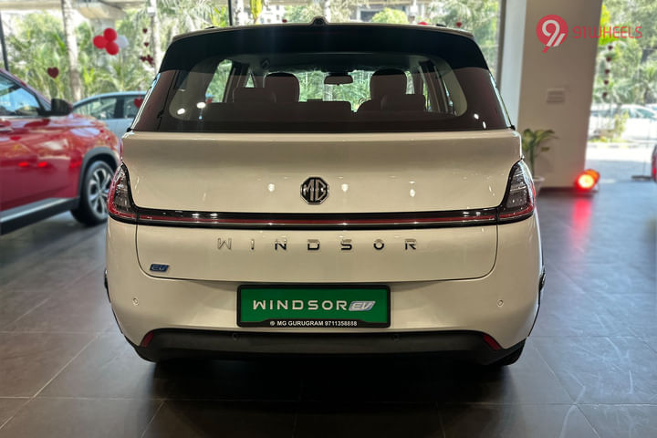 MG Windsor EV Rear View