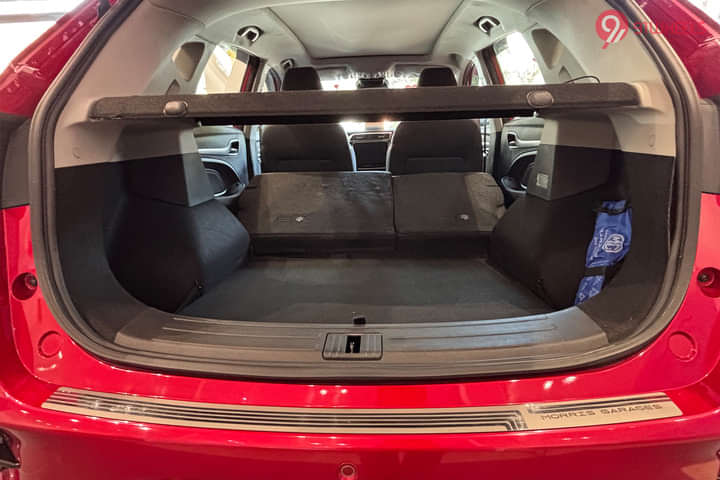 MG ZS EV 2025 Bootspace Rear Seat Folded