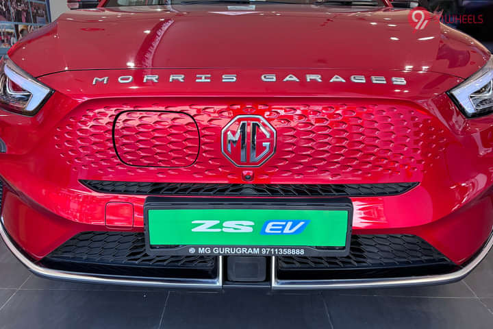 MG ZS EV 2025 Grille