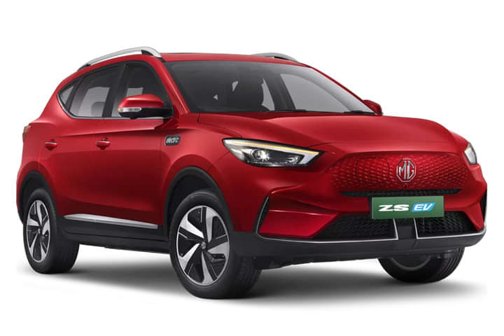 MG ZS EV 2025 Right Front Three Quarter