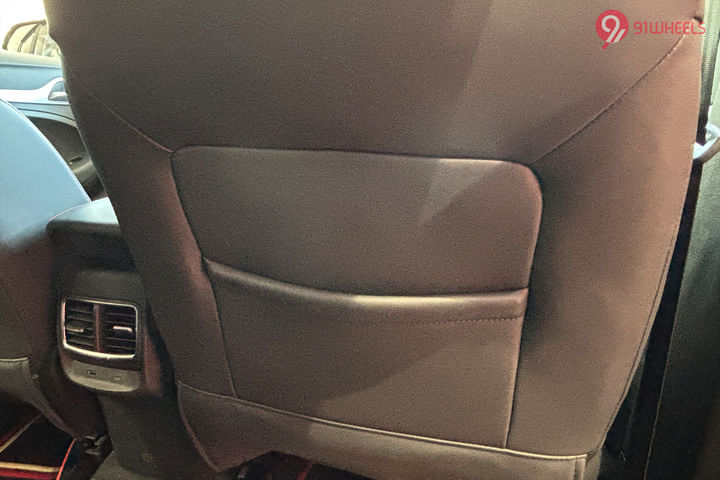 MG ZS EV 2025 Front Seat Back Pockets
